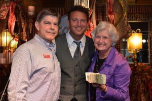 Keith, Tim, and Andrea "Showing off some of the Money!